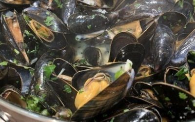 James Martin’s moules mariniére